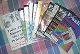  : 11 Flash Magazine Back Issues 1994-96. Desktop Publishing At Home. 1990's (Flash Magazine)