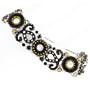 Ayala Bar Bracelet - The Classic Collection - in Black, Gunmetal and Gold #4221 AB OB