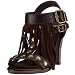edc by Esprit Aisha Fringe Sandal E49530, Damen Sandalen/Fashion-Sandalen