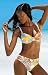 Sports : BEACH TIME B&uuml;gel-BIKINI WEISS BLUMEN