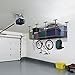 FLEXIMOUNTS 4x6 Heavy Duty Overhead Garage Adjustable Ceiling Storage Rack, 72