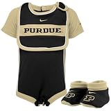 Nike Purdue Boilermakers Infant Black Three Piece Gift Set