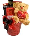 Heart to Heart Gourmet Food Gift Basket - A Valentine's Day Gift Idea!