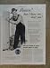 rheem water heaters, Vintage 40's full page print ad. (man with water heater)Original vintage 1946 T