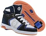 Best Price Heely Drop Top Hi Top & Low Top Rollershoes (Black/White/Blue) #7575