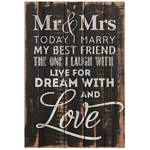 Mr. and Mrs. Pallet Wall Decor Wall Decor