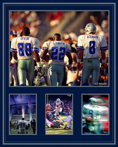emmitt smith house. Troy Aikman, Emmitt Smith and Michael Irvin Dallas Cowboys - Triplets - 16x20 Photograph Montage. » » Buy this Product @ Amazon.com « «