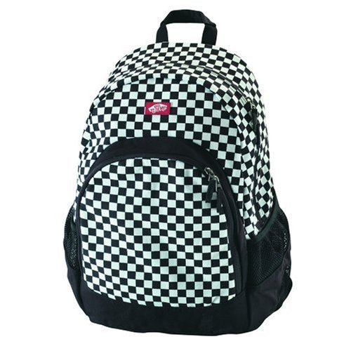 Vans Van Doren Backpack Black/white-Check One-Size 