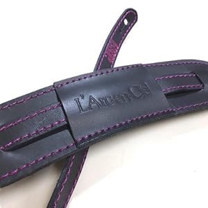 【クリックでお店のこの商品のページへ】ESP イーエスピー ストラップ ES-S-50LT PR ラルクアンシエル tetsuyaモデル パープル