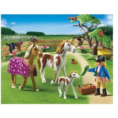 Playmobil 5227 - Pferdekoppel Preisvergleich