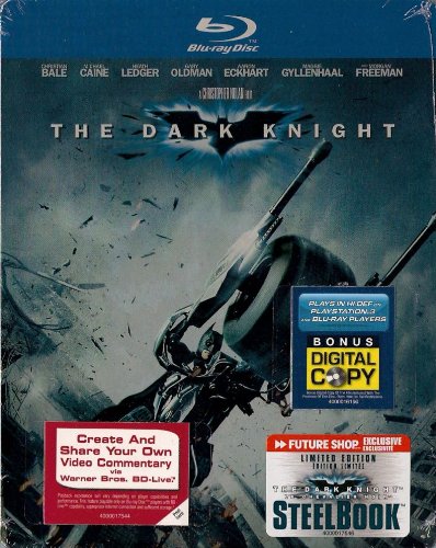 The Dark Knight FutureShop Blu-ray Steelbook [Region-Free]