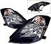 03-06 NISSAN 350Z BLACK PROJECTOR HEAD LIGHTS
