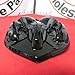 Black Dodge Ram 1500 2500 3500 Front Ram Head Emblem Medallion Mopar OEM