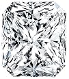 Certified Diamond (Radiant, Very Good cut, 0.46 carats, D color, VVS2 clarity)