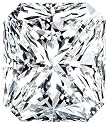 Certified Diamond (Radiant, Very Good cut, 1.51 carats, E color, I2 clarity)