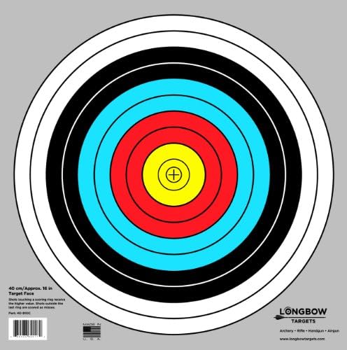 Archery 40cm & 80cm Targets by Longbow