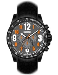 BLACKHAWK Race Operator Chronograph Watch with Orange Numerals