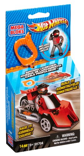 Mega Bloks Hot Wheels Outrageous Red Dragster