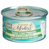 Fancy Feast Elegant Medleys for Cats, Tender Turkey Primavera in a Classic Sauce with... by Fancy Feast