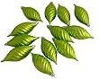 Club Pack of 12 Green Kiwi Shatterproof Finial Christmas Ornaments 4.75"
