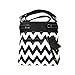Chevron Crossbody Faux Leather Gun Concealment Bag