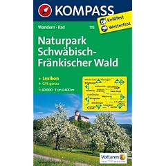 Naturpark Schw�bisch-Fr�nkischer Wald 1 : 40 000: Wanderkarte mit Kurzf�hrer, Radwegen und Loipen. GPS-genau