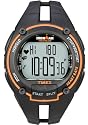 Timex Ironman Men's Road Trainer Heart Rate Monitor Watch, Black/Orange, Full Size