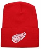 Vintage High-Bulk Detroit Red Wings Red Cuff Beanie