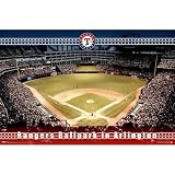 Texas Rangers (Rangers Ballpark in Arlington) Sports Poster Print - 24x36