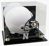 Nebraska Cornhuskers Logo Golden Classic Full Size Helmet Display Case