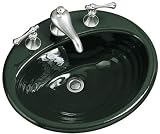 Bathroom Sink Drop In Self Rimming by Kohler - K-2906-8 in Navy