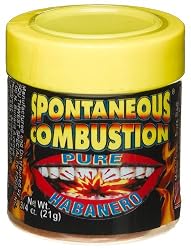 Ass Kickin' Spontaneous Pure Ground Habanero, .75-Ounce Jars (Pack of 6)
