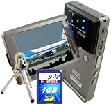 SVP HDDV-2880Bk 16MP Max TOUCH BUTTON 2.5-inch 270 DEGREE LCD Digital Video Camcorder + FREE 1GB High Speed SD Memory Card & Tripod
