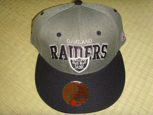Oakland Raiders Mitchell Ness Snapback Hat Cap 02