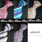 Brand New Designer B. Boss Five Silk Mens Necktie for Working Days Use 004
