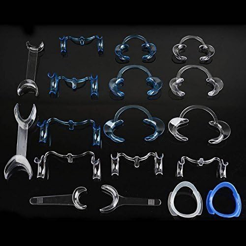 Dental Intraoral Cheek and Lip Retractor for Teeth Whitening (18pcs/kit)