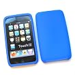 Apple iPod Touch 2nd & 3rd Generation Soft Silicone Skin Protective Cover Blue