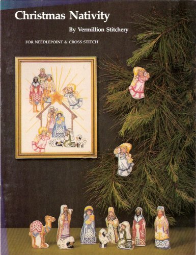 Christmas Nativity for Needlepoint and Cross Stitch