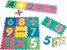 Playshoes 308745 - Puzzlematte Zahlen mit Rechenzeich, 16 teilig