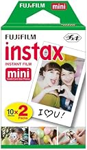 Fujifilm Instax Mini Brillo - Pel&iacute;cula fotogr&aacute;fica instant&aacute;nea (2 x 10 hojas)