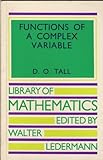 Functions of a complex variable ...