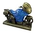 Stained Glass Sport Bike Motorcycle Accent Table Lamp