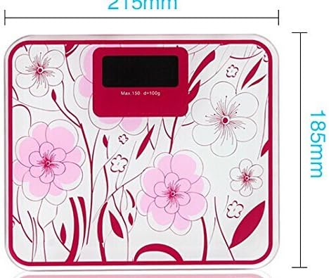 Fashion FreeZone Beautiful practical mini electronic kitchen scale electronic spring balance platform scale health scale scale weighing 150 kg