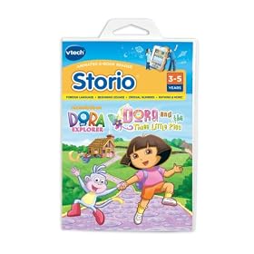 Vtech Storio Animated Reading System Dora Software