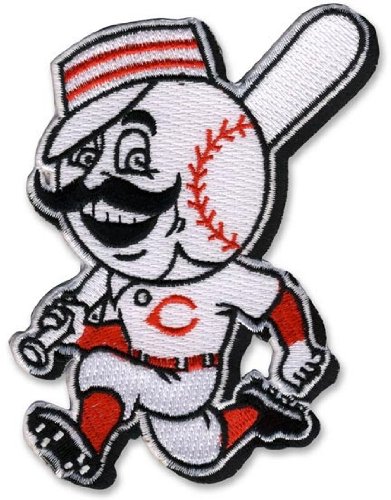 Cincinnati Reds Running Man Team MLB Baseball Home Jersey Sleeve Patch