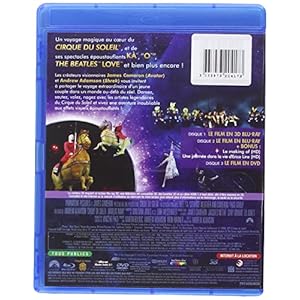Cirque du Soleil : le voyage imaginaire [Combo Blu-ray 3D + Blu-ray 2D]