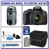 Canon Rebel T2i 18.0 MP Digital SLR w/ Canon 18-55mm IS Lens + Shooter Package K# 4