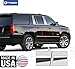 Made In USA! 2015-2016 Chevy Suburban GMC Yukon XL Body Side Molding Trim Overlay 4PC