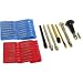 30 HSS Twist Drill Bits & 7 Pin Vise Bead Drilling Tool