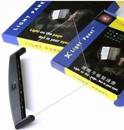 ASX 	 LED Reading light Panel Book Light Paperback Night Light gift